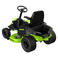 Greenworks GC82LT107 82V (107 см) - трактор садовый бесщеточный аккумуляторный без АКБ и ЗУ