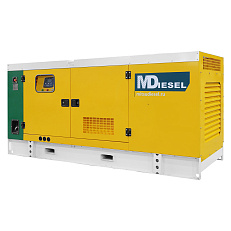 MitsuDiesel МД АД-100С-Т400-1РКМ29 в шумозащитном кожухе - дизельный генератор