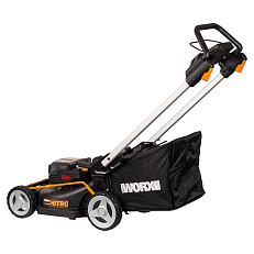 WORX WG748E - 46см, 40V, 4Ач х2, ЗУ