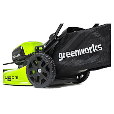 Greenworks GD40LM46HP бесщеточная, 40V  - аккумуляторная газонокосилка