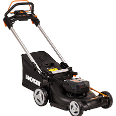 WORX WG749E - 46см, 40V, 4Ач х2, ЗУ