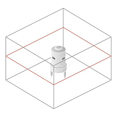 GeoMax Zone20 H basic с калибровкой - ротационный нивелир с красным лучом